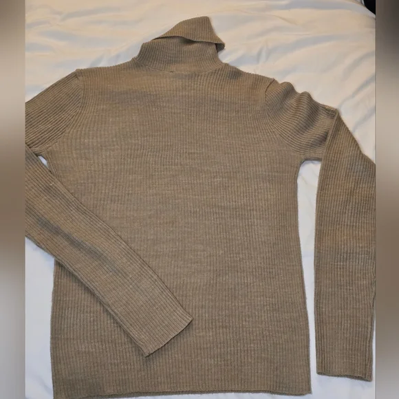 Givenchy For Chesa Women's Beige Turtleneck Sweater - Picture 4 of 9